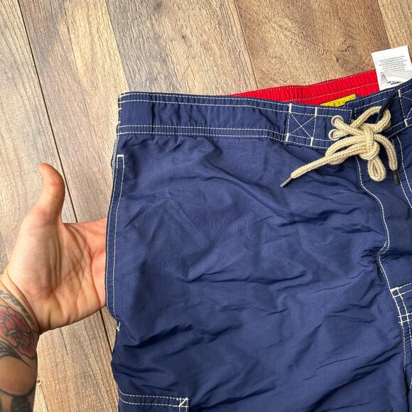 Polo Ralph Lauren Swim Shorts Trunks Men's XL Blue Surf Beach Lined Embroidered - Picture 7 of 14